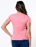 Camiseta Estampada Rosada Mujer – Un toque femenino y moderno