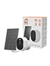 Cámara con Panel Solar Wi-Fi Blanco Nexxt – Monitoreo práctico con conexión inalámbrica