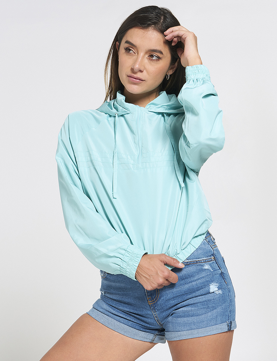 Chaqueta Rompevientos con Cierre