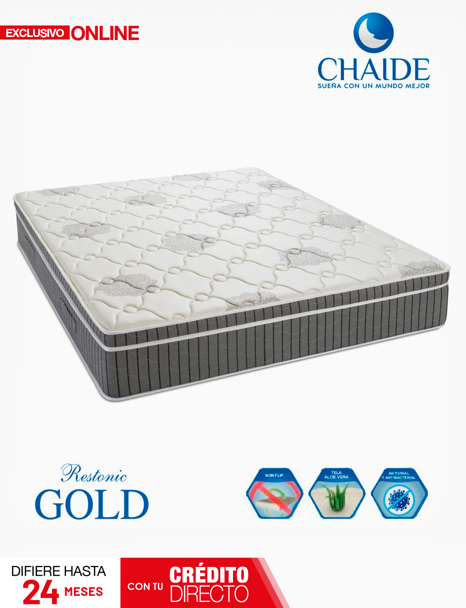 Colchón Restonic Gold 2 Plazas | Chaide