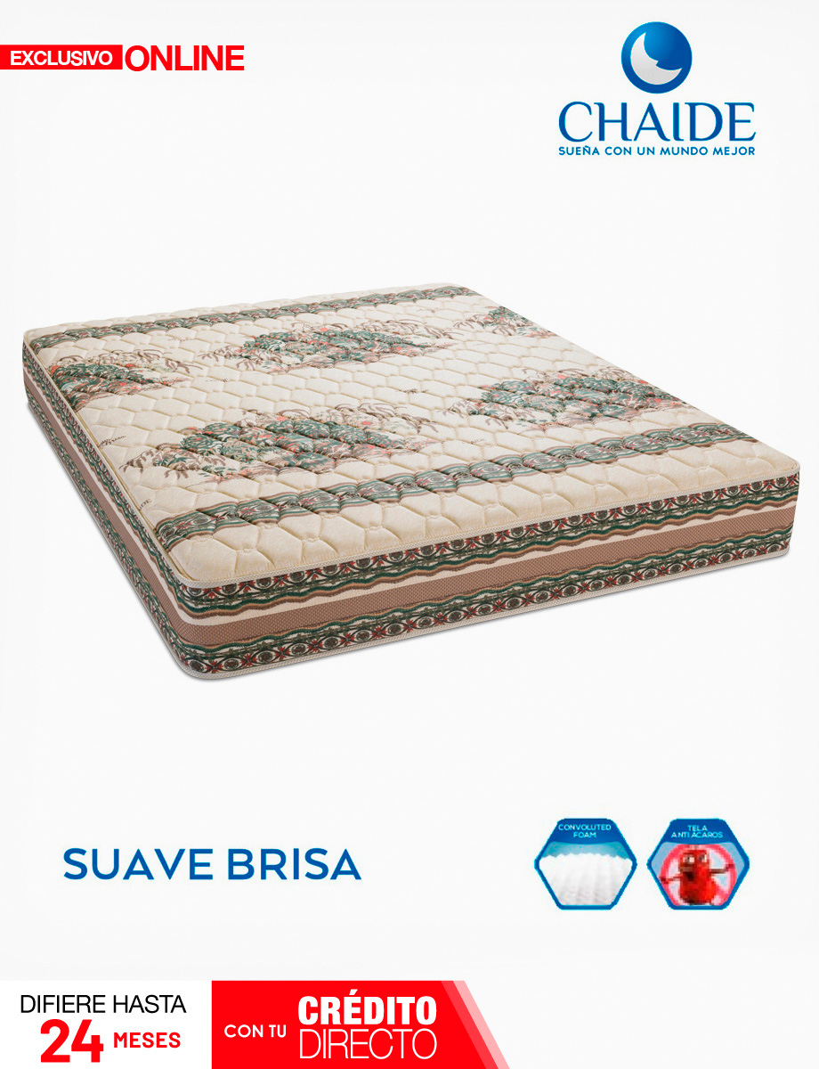 Colchón Suave Brisa 2 Plazas | Chaide