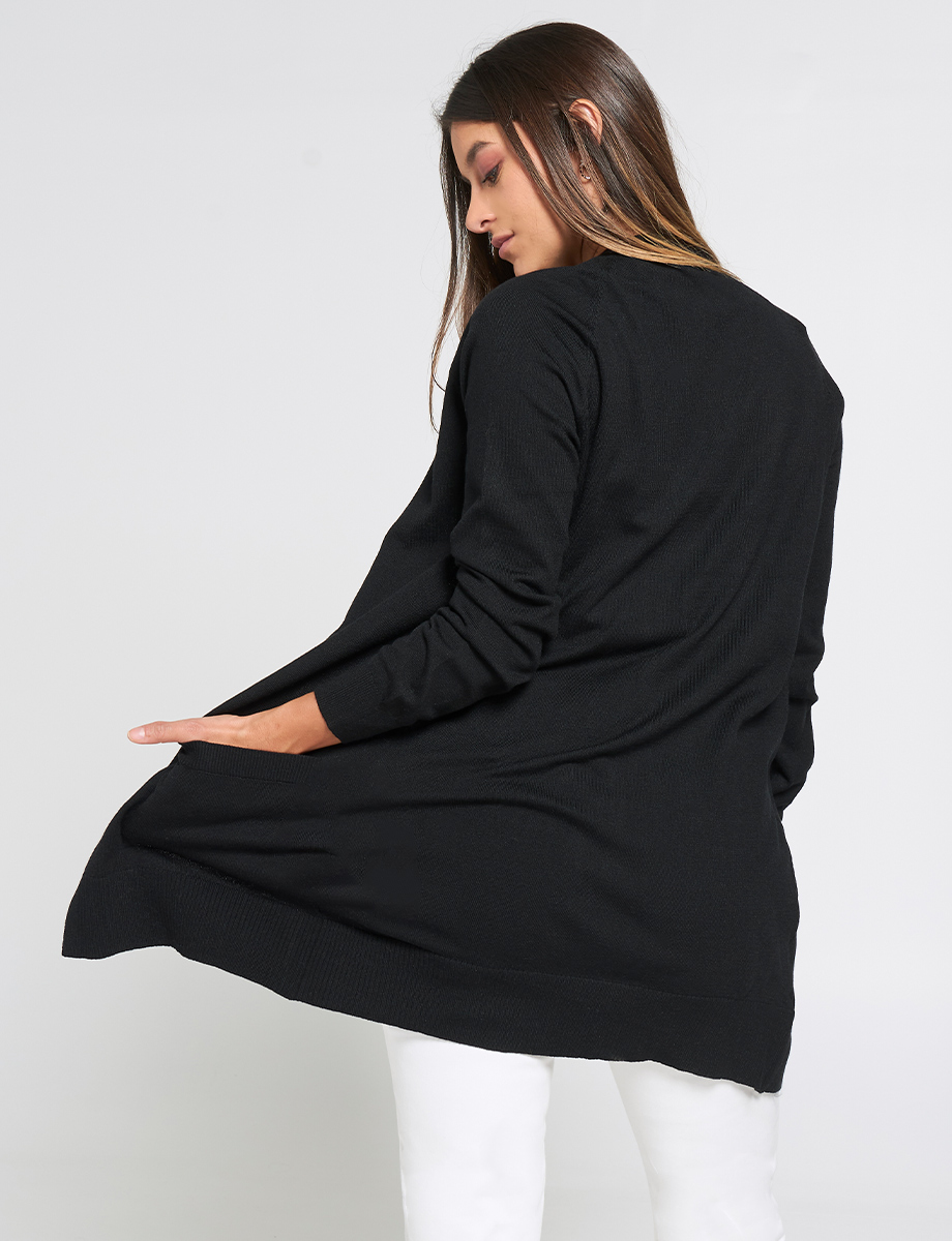 Cardigan Clásico Abierto