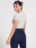 Camiseta a Rayas con Bolsillo