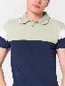 Camiseta Polo Bloque de Color Unicolor
