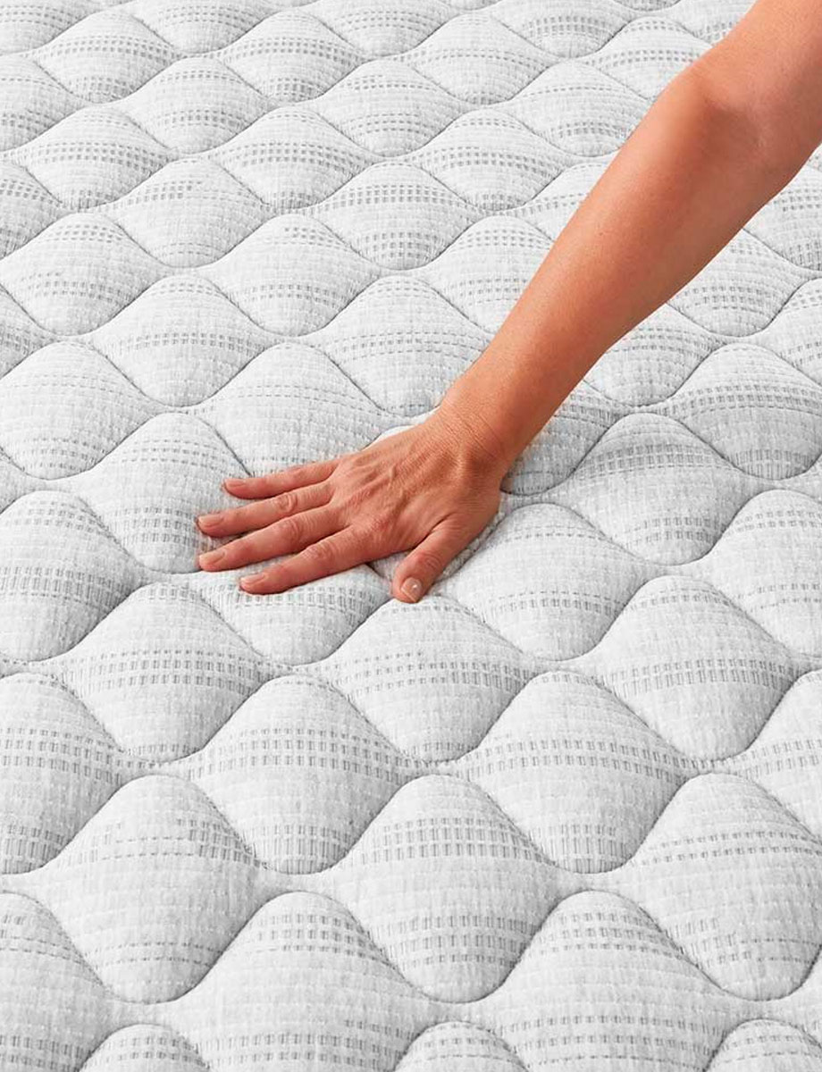 Colchón Erica Luxury Firm 2 1/2 Plazas + 2 Almohadas Beautyrest | Simmons