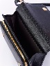 Cartera Negra / Blanco Junior