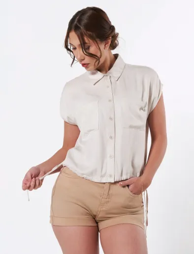 Blusa con Amarre Unicolor