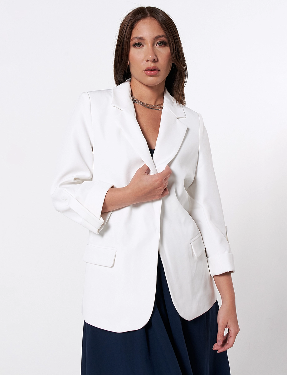 Blazer Llano Unicolor