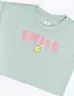 Camiseta Pre Smile Verde Niña Sonrisas y color para sus días