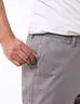 Pantalón Gabardina Gris Hombre Estilo clásico para ocasiones casuales
