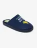 Pantufla Bordada Azul Marino Hombre Comodidad y estilo para estar en casa
