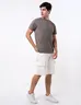 Bermuda Cargo Crudo Hombre Estilo casual con aire aventurero