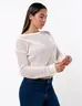 Sweater Tejido Crudo Mujer Un básico acogedor para combinar fácilmente