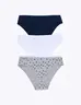 Panty Bikini Pack x3 Varios Mujer Estilo clásico para sentirte cómoda