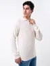 Sweater con Textura Crudo Hombre Textura moderna con estilo atemporal