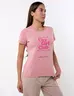 Camiseta City Girl Club Rosado Mujer Inspiración urbana con encanto juvenil
